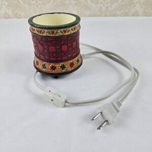 Electric Jar Candle Warmer WORKS Winter Decor Home Office Gifts Colorful